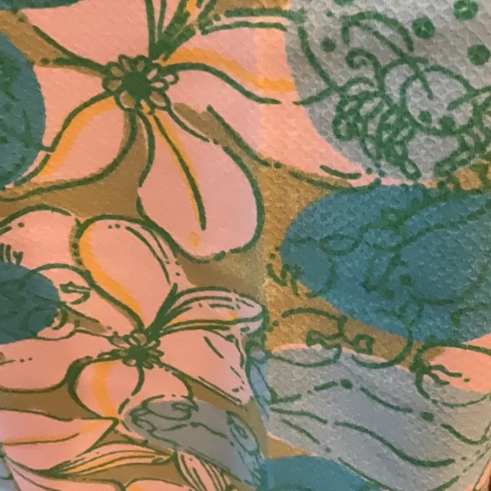 Vintage Lilly Pulitzer Summer Floral Pants - Picture 4 of 8